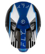 Κράνος Motocross FLY RACING Formula CC Strike - Μαύρο/Μπλε/Γκρι/Λευκό