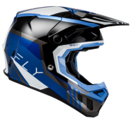 Κράνος Motocross FLY RACING Formula CC Strike - Μαύρο/Μπλε/Γκρι/Λευκό