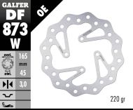 Заден спирачен диск Galfer BRAKE TRACK WAVE 165x3mm DF873W