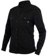 Women's moto shirt JOHN DOE MOTOSHIRT BLACK