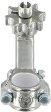 Aluminum silver connecting rod MOOSE RACING 1RDHB27