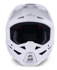 Κράνος μοτοκρός ALPINESTARS SM3 ΛΕΥΚΟ-ΓΥΑΛΙΣΤΕΡΟ