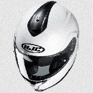 Open helmet HJC C91N PEARL WHITE