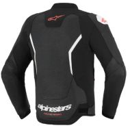 Leather jacket ALPINESTARS GP FORCE V2 AIR BK/WHT
