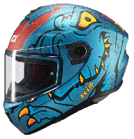 Каска AXXIS DRAKEN S DINOTOON C7