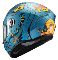 Каска AXXIS DRAKEN S DINOTOON C7