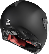 Helmet ICON DOMAIN RUBATONE BLACK