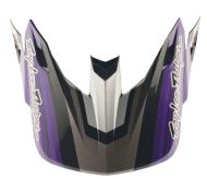 Ζελατίνα Κράνους TROY LEE DESIGNS SE5 Carbon Stripes - Μαύρο/Μωβ