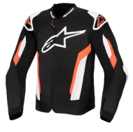 Motorcycle jacket ALPINESTARS T-GP AIR BLACK/RED