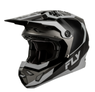 Κράνος Motocross FLY RACING Formula CP Charge - Μαύρο/Γκρι/Ανοιχτό Γκρι