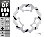 Преден спирачен диск Galfer WAVE FIXED 260x3mm DF606RW