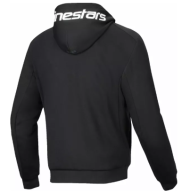 Motorcycle sweatshirt ALPINESTARS CHROME V2 BLK/WHT