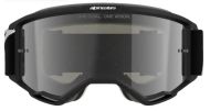 Motocross Goggles ALPINESTARS VISION 5 CORP 2 BLK WH MIR MIRROR-SILVER