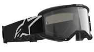 Motocross Goggles ALPINESTARS VISION 5 CORP 2 BLK WH MIR MIRROR-SILVER