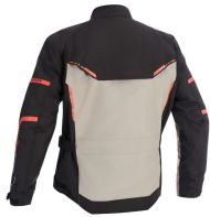 Textile motorcycle jacket Lindstrands Lomsen Black/Light grey