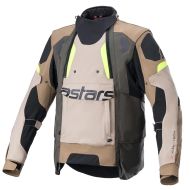 Geacă de motocicletă textilă ALPINESTARS HALO DRYSTAR CAMO/BLEUMARIN/PORTOCALIU