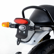 Suport plăcuță de înmatriculare R&G RACING pentru Royal Enfield Interceptor 650 19-26