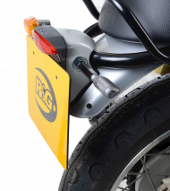 Suport plăcuță de înmatriculare R&G RACING pentru Royal Enfield Interceptor 650 19-26