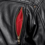 Leather motorcycle jacket ADRENALINE BOSTON