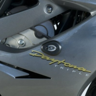 Краш тапи R&G RACING Aero Crash Protectors Black Triumph Daytona 675 06-12 / R 11-12