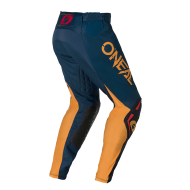 Мотокрос брич O'NEAL HARDWEAR SWIPE NAVY BLUE/TANGERINE V.26