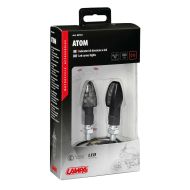 LED мигачи ATOM BLACK – 90101