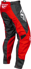 Pantaloni de motocross FLY RACING F-16 Riding- Roșu/Carbune/Alb
