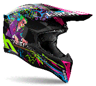AIROH WRAAAP MUSIC GLOSS motocross helmet