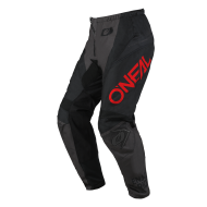Мотокрос брич O'NEAL ELEMENT RACEWEAR BLACK/GRAY/RED V.25