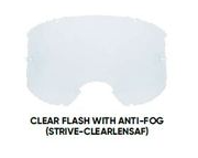 Spect Red Bull Strive Glasses Plate - Clear flash AntiFog