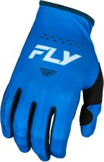 Mănuși de motocross FLY RACING Lite- Albastru/Alb