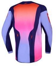 Детско мотокрос джърси Alpinestars FLUID HUNT PUR/PNK