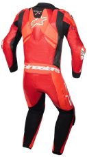 Echipament piele ALPINESTARS GP PLUS V4 SPRINT RED FLUO