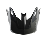 Ζελατίνα κράνους TROY LEE DESIGNS SE5 από σύνθετο υλικό - Μονόχρωμη μαύρη