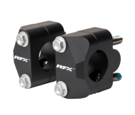 RFX Race Handlebar Adapter Kit 22.2mm>28.6mm (Black)