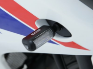 LED мото мигачи R&G RACING Aero LED Indicator Body Black / Lens Clear (Pair), Front & Rear