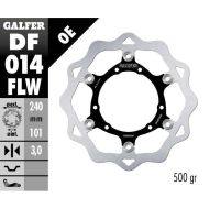 Floating rear brake disc Galfer WAVE FLOATING (C. STEEL) 240x3mm DF014FLW