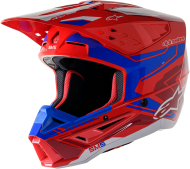 Κράνος Motocross ALPINESTARS SM5 ACT 2 RED/BL