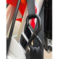 Колани за захващане на мотор O’NEAL DE LUXE Tie Downs LOGO BLACK