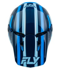Κράνος FLY RACING Kinetic Sync Motocross - Σκούρο μπλε/μπλε/ανοιχτό μπλε