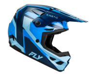 Κράνος FLY RACING Kinetic Sync Motocross - Σκούρο μπλε/μπλε/ανοιχτό μπλε