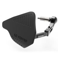 Apărători de mână OXFORD cu protecție de manetă din aluminiu - Negre