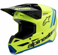 Παιδικό κράνος μοτοκρός ALPINESTARS SM3 RADIUM YL/BK/B