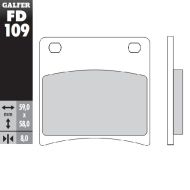 Предни мото накладки Galfer SEMI METAL FD109G1054