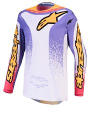 Мотокрос джърси ALPINESTARS FLUID DRAG LIL/BLU/GLD