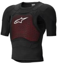 Протекторна тениска ALPINESTARS Short-Sleeve Bionic Plasma LT BLK/WHT