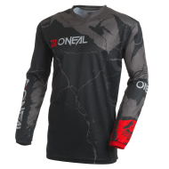 Мотокрос блуза O`NEAL ELEMENT ACID BLACK/GRAY V.27