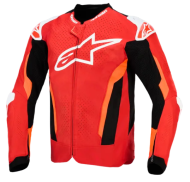 Motorcycle jacket ALPINESTARS T-GP AIR RED/RED/BLACK