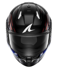 Каска SHARK SKWAL i3 LIGHT-BLUR BLACK/BLUE/RED
