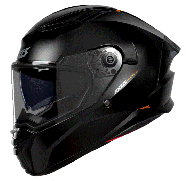 Cască AXXIS PANTHER SV SOLID A1 NEGRU LUCIOS